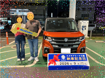 K様！ソリオ納車です☆彡
